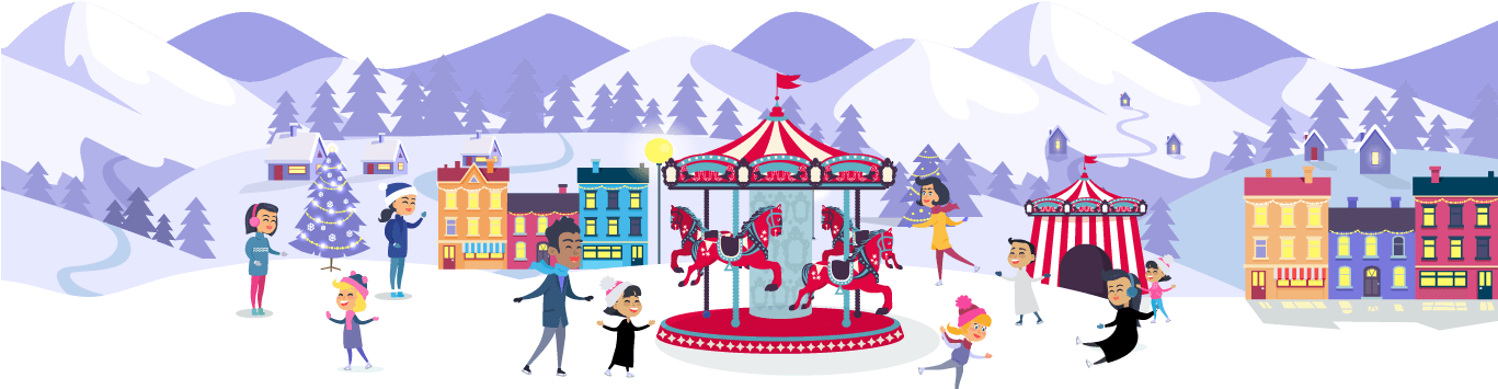 Yas Winter Carnival - Winter Carnival Clip Art Transparent PNG - 1366x370 - Free Download on - Transparent PNG Free Download | PNGio