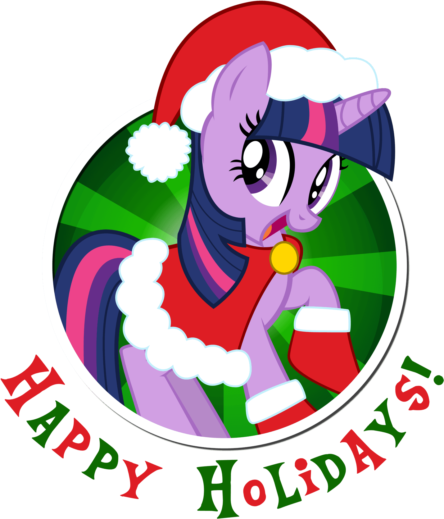 Fanmade Twilight Sparkle Happy Holidays - My Little Pony Gameloft Winter Transparent PNG - 1600x1733 - Free Download on - Transparent PNG Free Download | PNGio