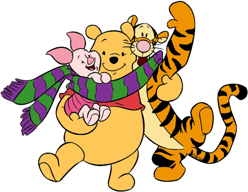 Pooh-winter - Winnie The Pooh And Friends Winter Transparent PNG - 500x386 - Free Download on - Transparent PNG Free Download | PNGio