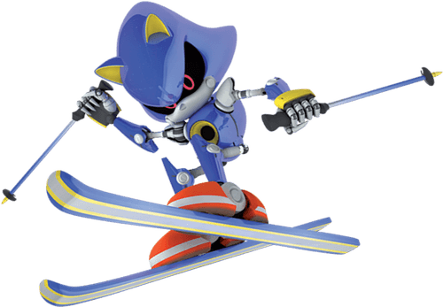Mario & Sonic - Mario And Sonic At The Olympic Winter Games Metal Sonic Transparent PNG - 500x347 - Free Download on - Transparent PNG Free Download | PNGio