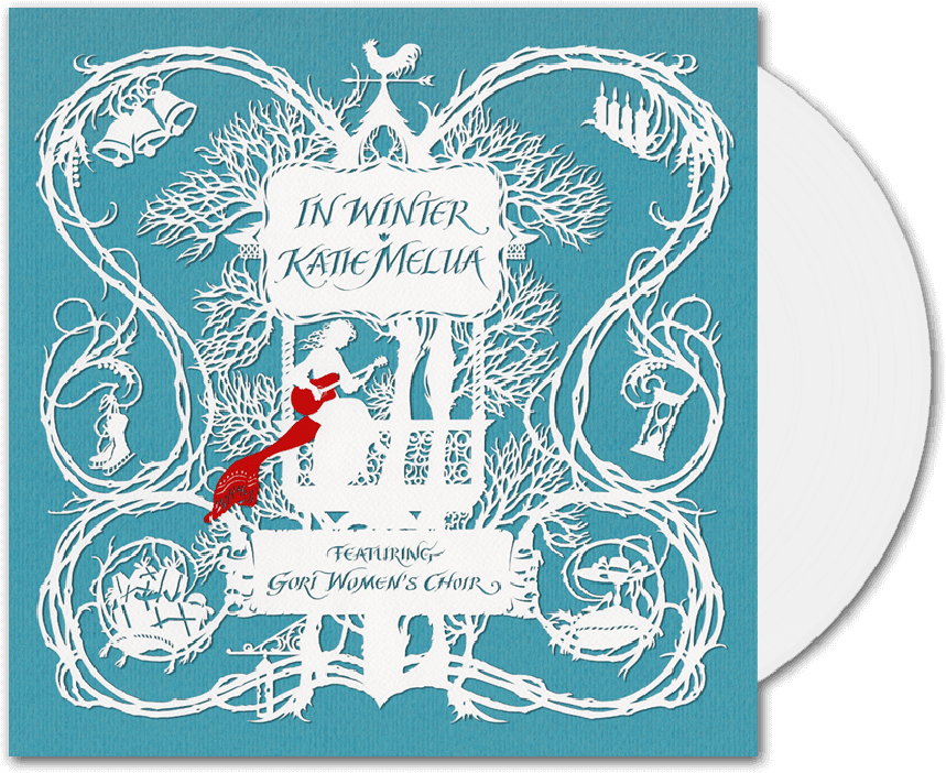 White-vinyl - Katie Melua In Winter Special Edition Transparent PNG - 1050x1050 - Free Download on - Transparent PNG Free Download | PNGio