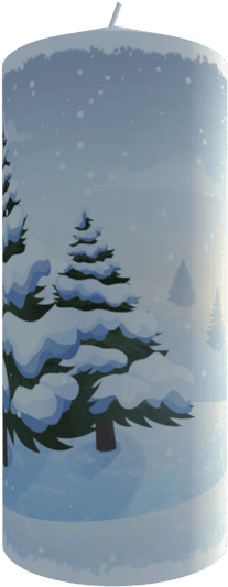 Snowy Forest $10 - Eisbären In Der Winter-weihnachtskarte Karte Transparent PNG - 206x600 - Free Download on - Transparent PNG Free Download | PNGio