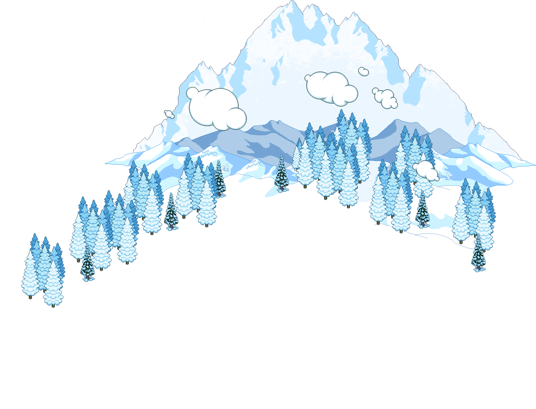 Http - //images - Habbo - Com/c Images/albrhorm Back - Habbo Winter Transparent PNG - 1781x1359 - Free Download on - Transparent PNG Free Download | PNGio