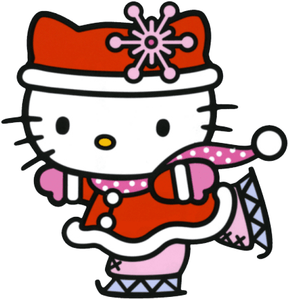 Hello Kitty - Hello Kitty Winter Transparent PNG - 428x454 - Free Download on - Transparent PNG Free Download | PNGio