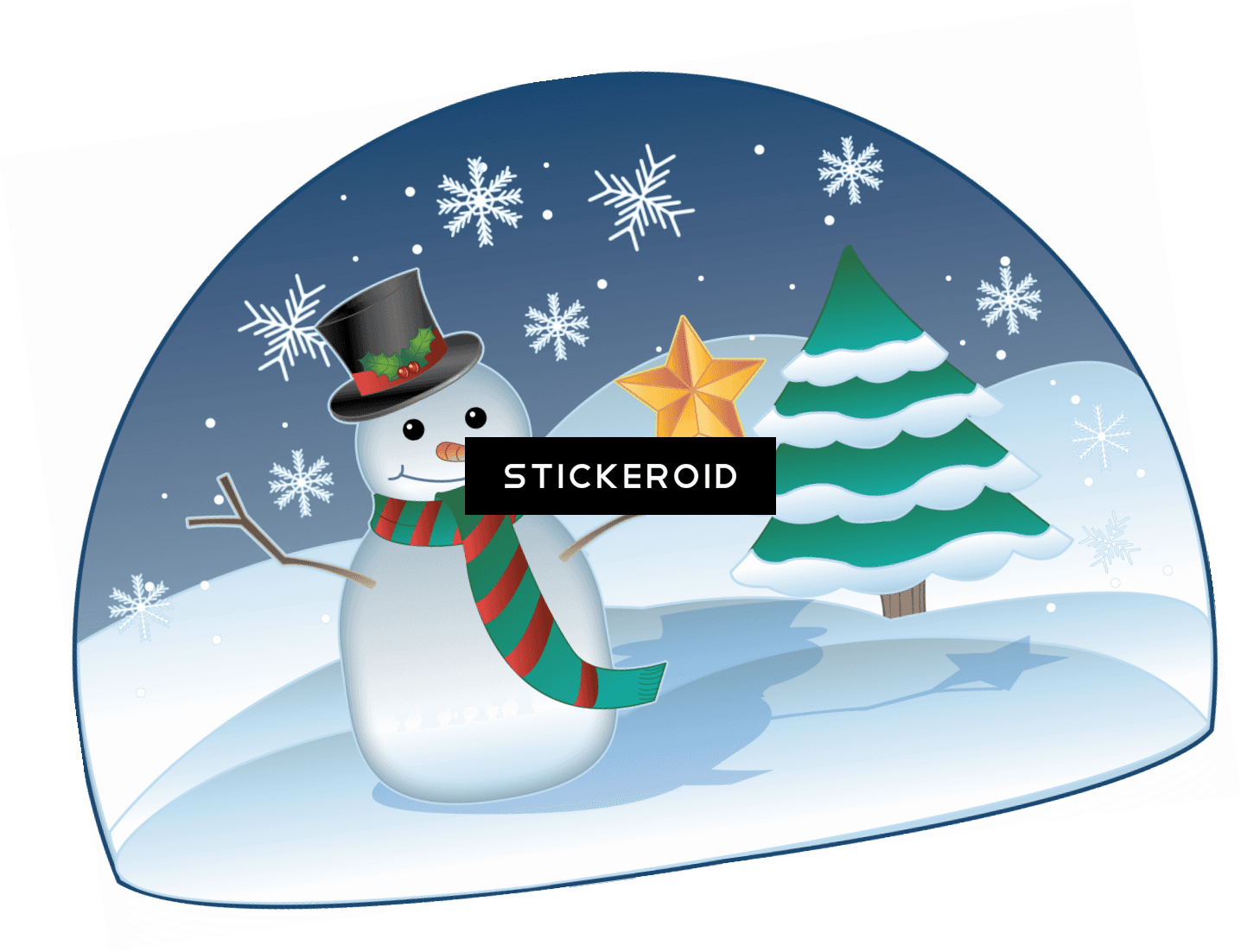 Christmas Scenes - Winter Scenes Clip Art Transparent PNG - 1436x1102 - Free Download on - Transparent PNG Free Download | PNGio