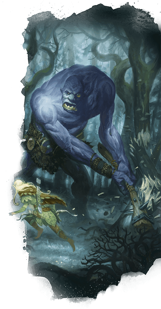 Ogre Fight - D&d Winter Eladrin Art Transparent PNG - 523x1000 - Free Download on - Transparent PNG Free Download | PNGio