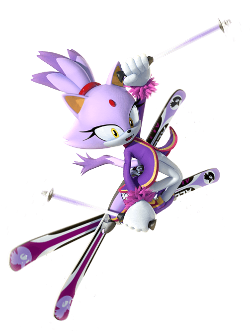 Blaze - Mario And Sonic At The Olympic Winter Games Blaze Transparent PNG - 503x675 - Free Download on - Transparent PNG Free Download | PNGio