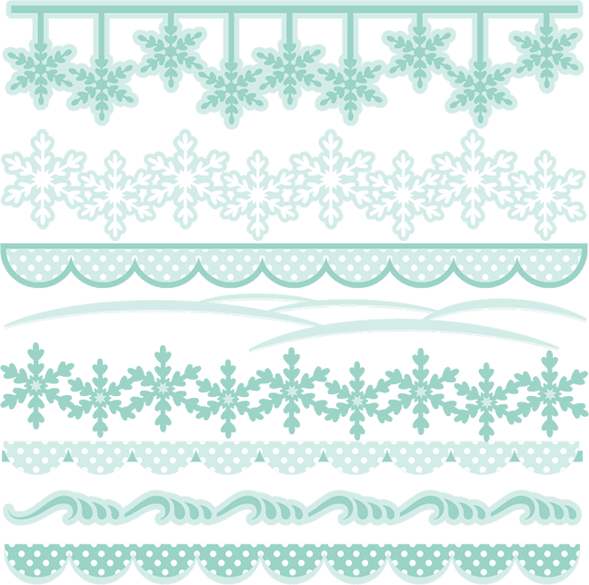 Winter Borders Svg Cutting Files Winter Svg Cuts Winter - Free Svg Snowflake Border Transparent PNG - 648x644 - Free Download on - Transparent PNG Free Download | PNGio