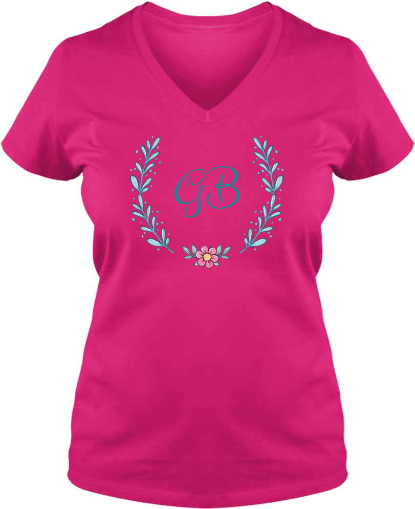 Unique Tee Personalized Wreath Custom Name Initial - Witch Doctor Ladies V-neck Transparent PNG - 1000x1000 - Free Download on - Transparent PNG Free Download | PNGio