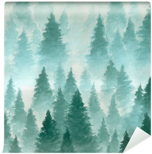 Hand Drawn Watercolor Illustration - Watercolor Forest Background Png Transparent PNG - 400x400 - Free Download on - Transparent PNG Free Download | PNGio