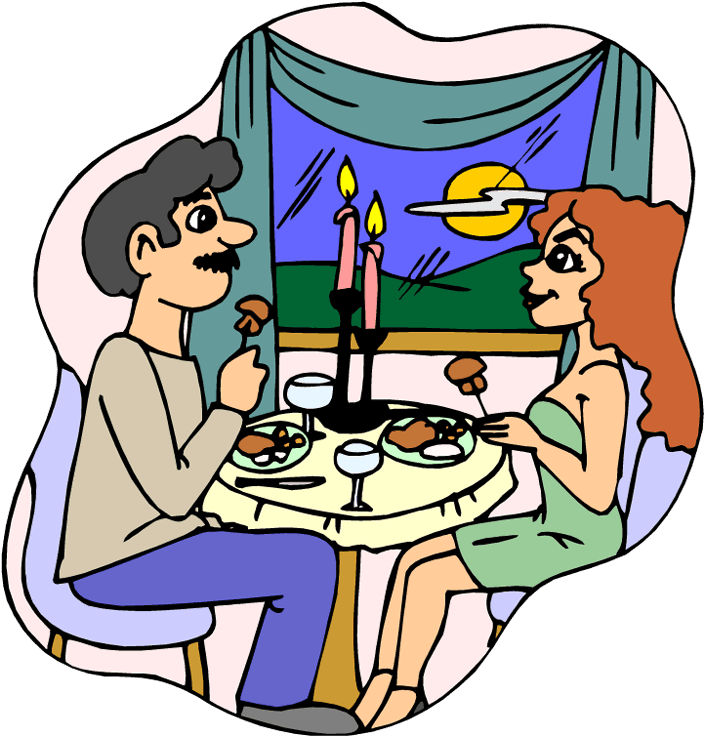Eating Dinner Clipart - Dinner For Two Coupon - Free Transparent PNG Clipart Images Download. - Transparent PNG Free Download | PNGio