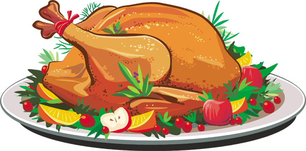Christmas Turkey Dinner Clipart - Thanksgiving Turkey Dinner Clipart - Free Transparent PNG Clipart Images Download. - Transparent PNG Free Download | PNGio