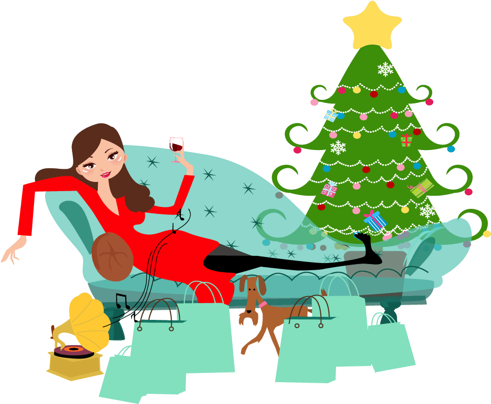 Do You Procrastinate When It Comes To Holiday Shopping - Family Having Christmas Dinner Snowflake Ornament - Free Transparent PNG Clipart Images Download. - Transparent PNG Free Download | PNGio