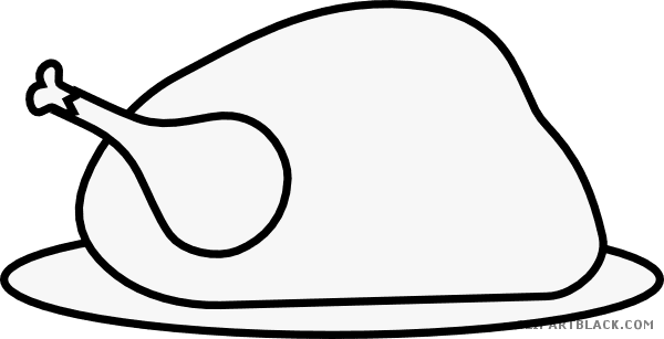 Turkey Outline Animal Free Black White Clipart Images - Turkey Dinner Black And White - Free Transparent PNG Clipart Images Download. - Transparent PNG Free Download | PNGio