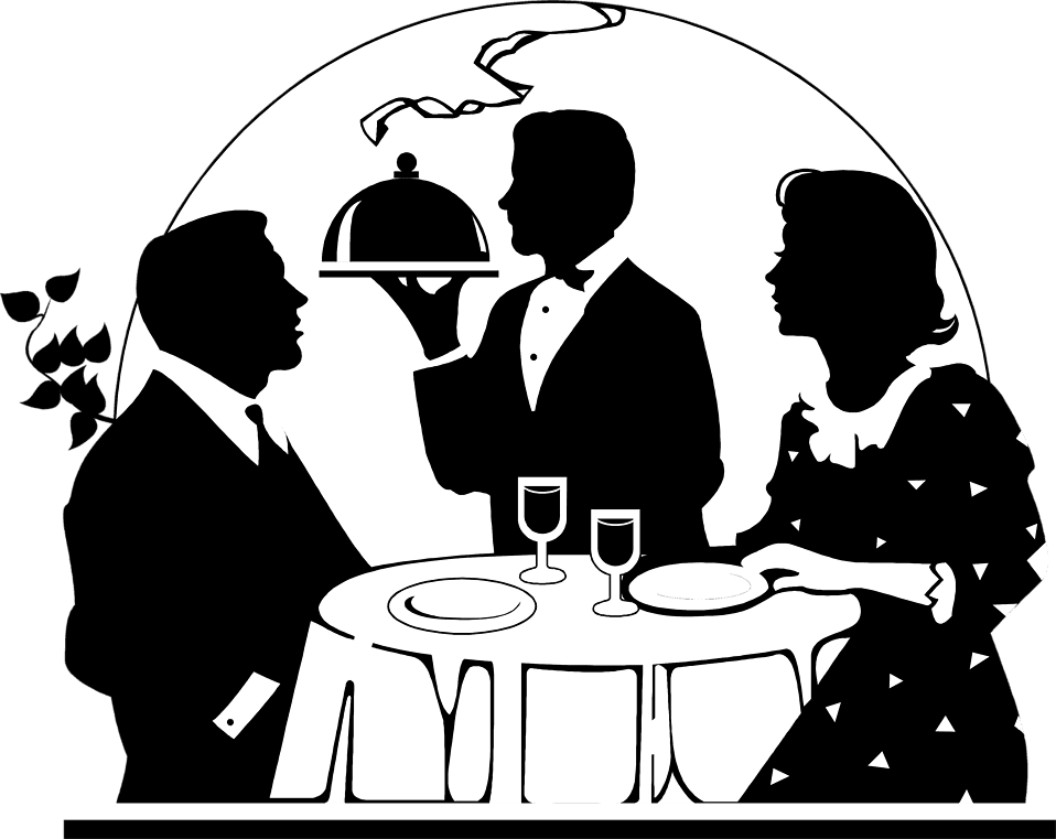 Clipart - Free - Dinner Is Being Served - Free Transparent PNG Clipart Images Download. - Transparent PNG Free Download | PNGio