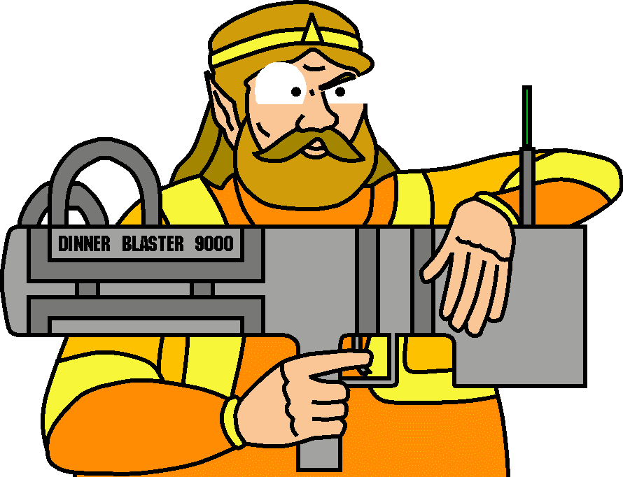 The King's Dinner Blaster By Weegeestareatyou - Dinner Blaster Gif - Free Transparent PNG Clipart Images Download. - Transparent PNG Free Download | PNGio
