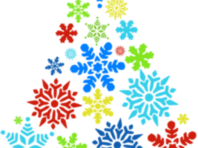 Christmas Snowflakes Clipart - Invitation Free Christmas Dinner Templates - Free Transparent PNG Clipart Images Download. - Transparent PNG Free Download | PNGio