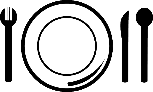 Please Click Here For The Pre-k School Lunch Menu - Dinner Clipart Black And White - Free Transparent PNG Clipart Images Download. - Transparent PNG Free Download | PNGio