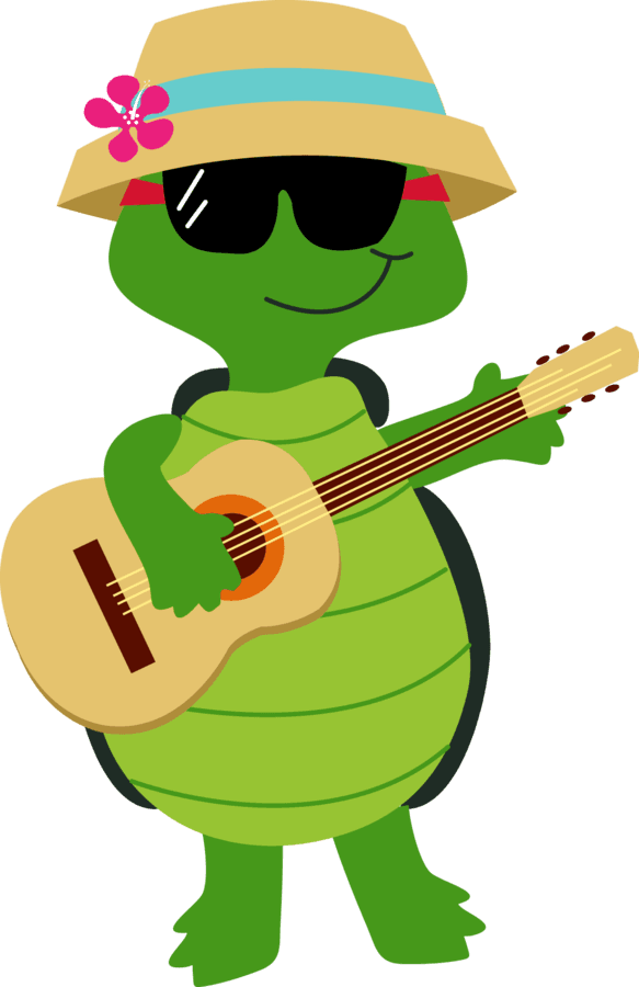 The June Pub Night Will Have You Saying "aloha Summer - Turtle Summer Clip Art - Free Transparent PNG Clipart Images Download. - Transparent PNG Free Download | PNGio