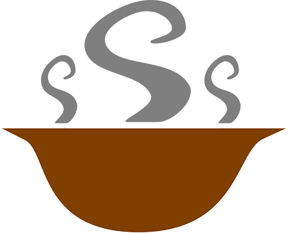 Bowl Smoke Hot Soup Japanese Lunch Dinner - Bowl Of Soup - Free Transparent PNG Clipart Images Download. - Transparent PNG Free Download | PNGio