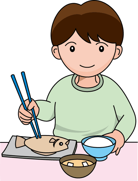 Eating Dinner Clipart - 夕食 イラスト - Free Transparent PNG Clipart Images Download. - Transparent PNG Free Download | PNGio