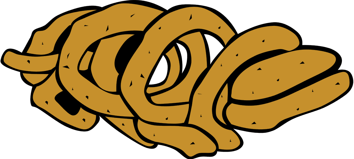 Fast Food, Lunch-dinner, Onion Rings Clipart By Gerald - Cartoon Onion Rings - Free Transparent PNG Clipart Images Download. - Transparent PNG Free Download | PNGio