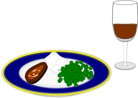 Abstemious, Dinner, Drink, Eat, Food - Comer Y Beber Con Moderacion - Free Transparent PNG Clipart Images Download. - Transparent PNG Free Download | PNGio