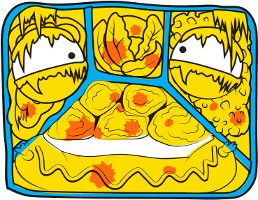 Yuck Tv Dinner Ct Art Variant - Yuck Tv Dinner Ct Art Variant - Free Transparent PNG Clipart Images Download. - Transparent PNG Free Download | PNGio