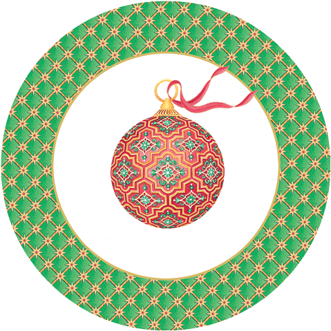 Caspari Imperial Ornaments Gold Christmas Holiday Designer - Tarjetas De Cumpleaños Ladybug - Free Transparent PNG Clipart Images Download. - Transparent PNG Free Download | PNGio
