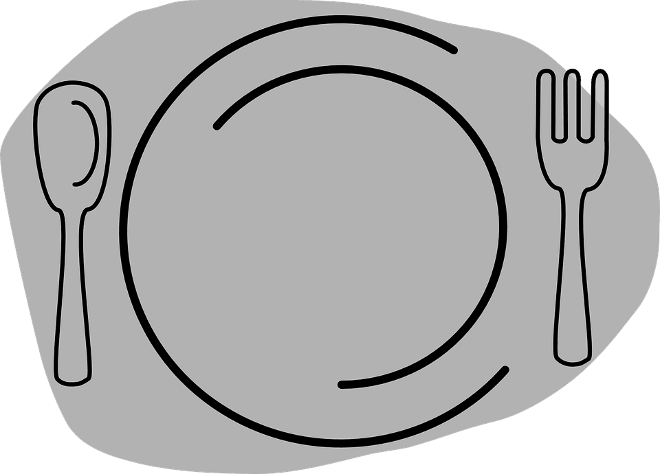 Cutlery Food Plate Knife Fork Dinner Grey - Koulutettujen Hierojien Liitto - Free Transparent PNG Clipart Images Download. - Transparent PNG Free Download | PNGio