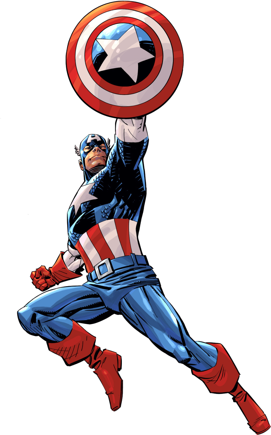 Giggles N Hugs Los Angeles Coupon Deal - Captain America Comic Pose - Free Transparent PNG Clipart Images Download. - Transparent PNG Free Download | PNGio