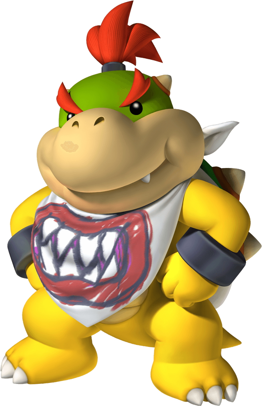 “oooh, Thanksgiving Dinner's Gonna Be Awkward ” - Super Mario Bros Bowser Jr - Free Transparent PNG Clipart Images Download. - Transparent PNG Free Download | PNGio
