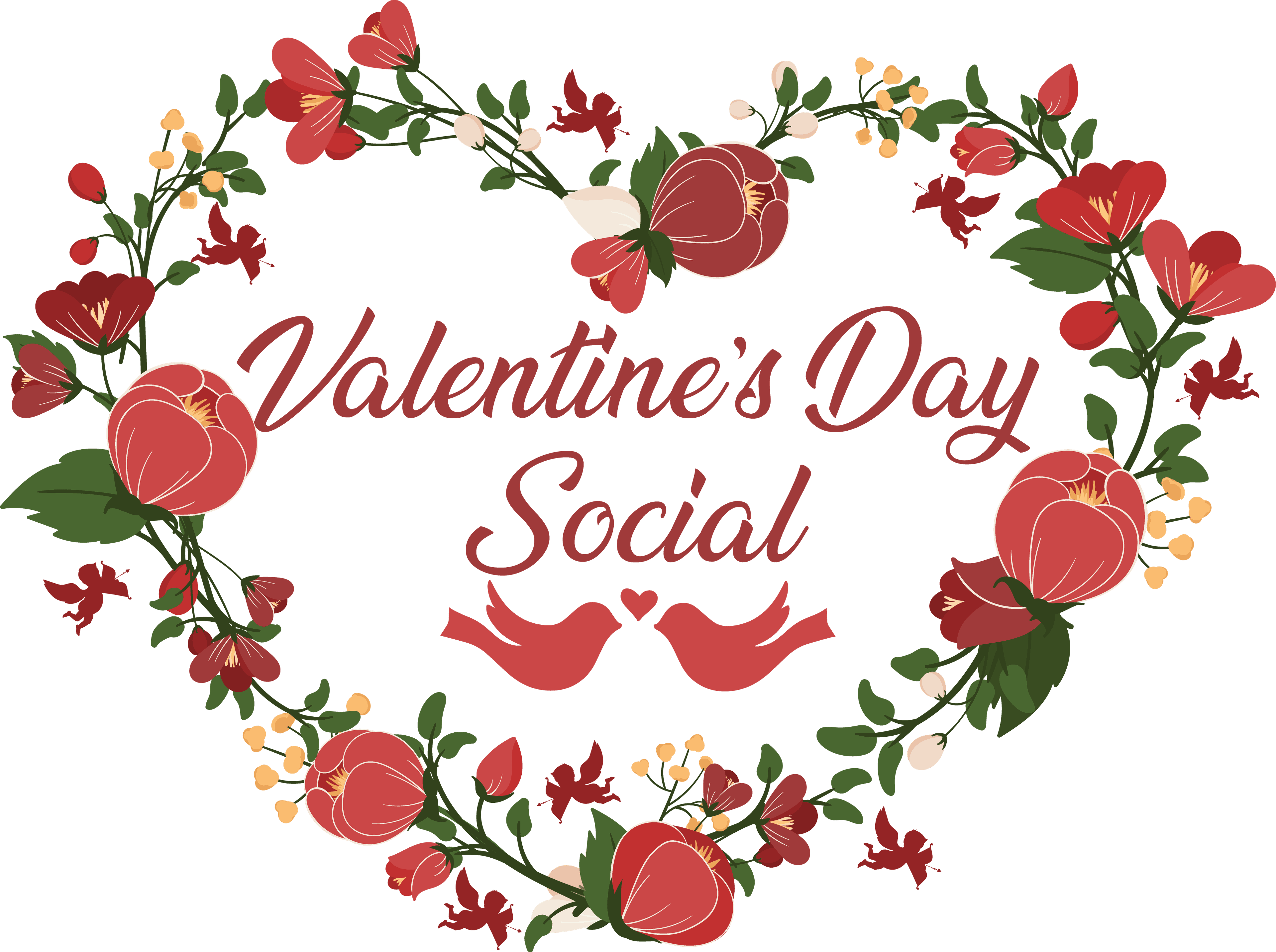 Bring Your Sweetheart And Come Join Kerbela For Their - Wreath - Free Transparent PNG Clipart Images Download. - Transparent PNG Free Download | PNGio