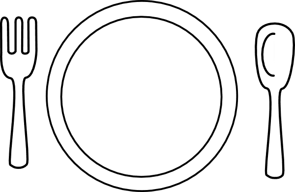 Empty Dinner Plate Clipart - Milton Ochoa - Free Transparent PNG Clipart Images Download. - Transparent PNG Free Download | PNGio