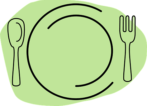 Cutlery Food Plate Knife Fork Dinner Green - Horizon Observatory - Free Transparent PNG Clipart Images Download. - Transparent PNG Free Download | PNGio
