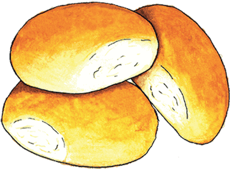 Find Them In Hamburger/sandwich Or Hot Dog Buns, 8 - Potato Bread - Free Transparent PNG Clipart Images Download. - Transparent PNG Free Download | PNGio