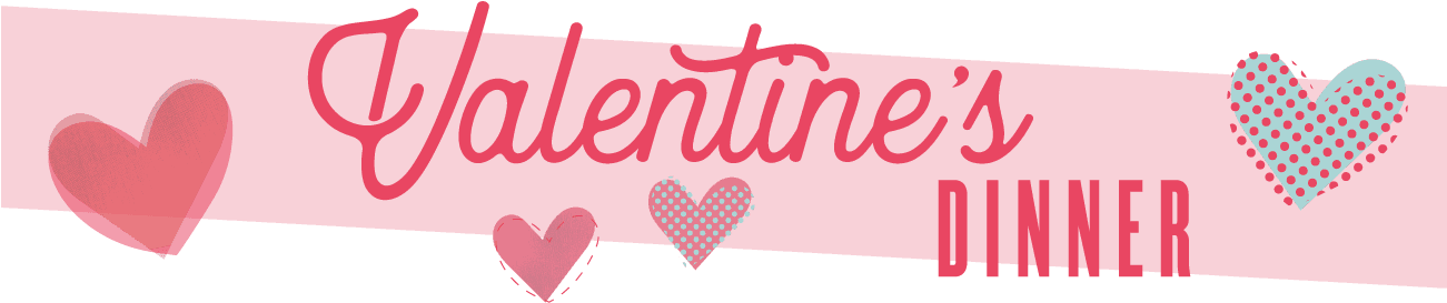 Valentine's Day Dinner Banner - Heart - Free Transparent PNG Clipart Images Download. - Transparent PNG Free Download | PNGio