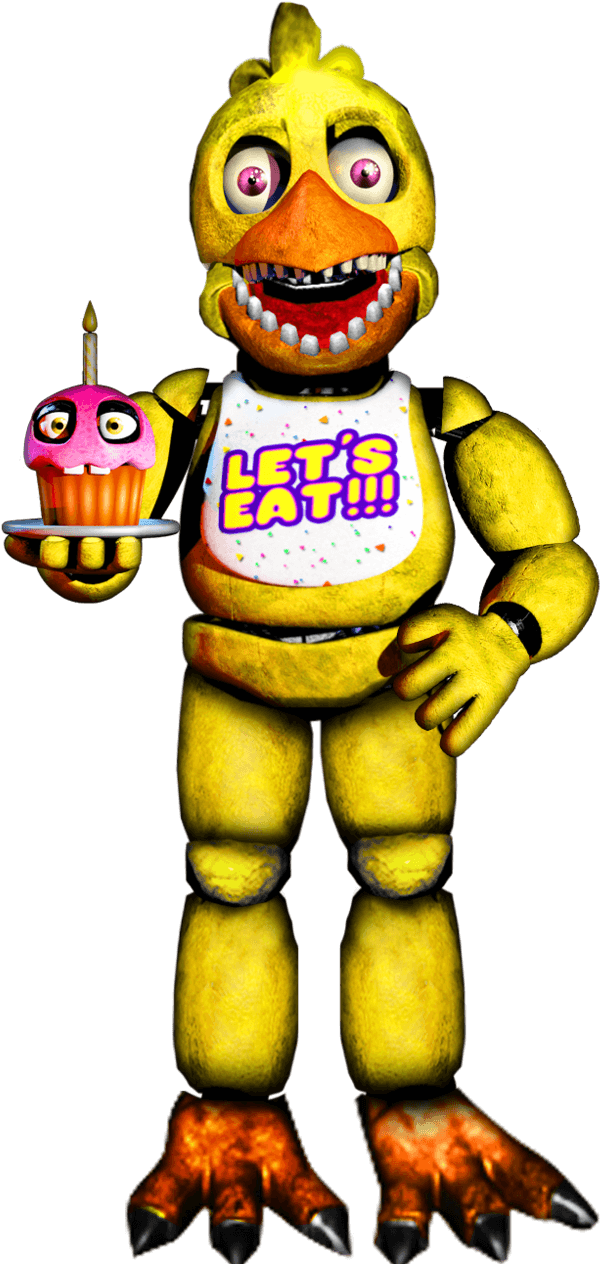 Fredbear's Family Dinner Chica By Onefaz - Cartoon - Free Transparent PNG Clipart Images Download. - Transparent PNG Free Download | PNGio