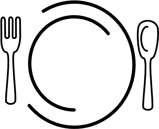 Dinner Plate Clip Art At Clker Com Vector Clip Art - Plate Fork And Knife Clipart - Free Transparent PNG Clipart Images Download. - Transparent PNG Free Download | PNGio