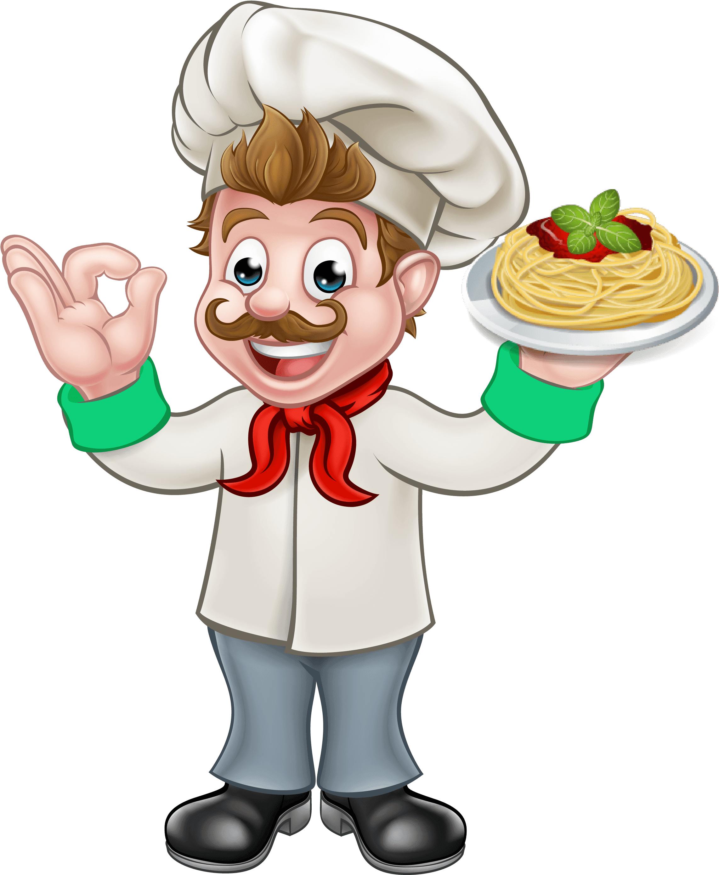 Lunch & Dinner • Catering - Cartoon Chef - Free Transparent PNG Clipart Images Download. - Transparent PNG Free Download | PNGio
