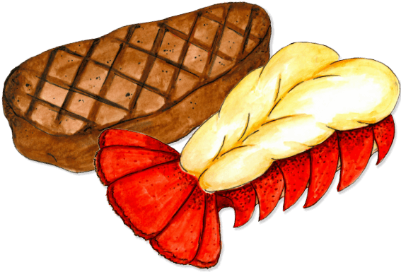 Homestead Springs Trout Farm Rh Marketdistrict Com - Surf And Turf Clipart - Free Transparent PNG Clipart Images Download. - Transparent PNG Free Download | PNGio