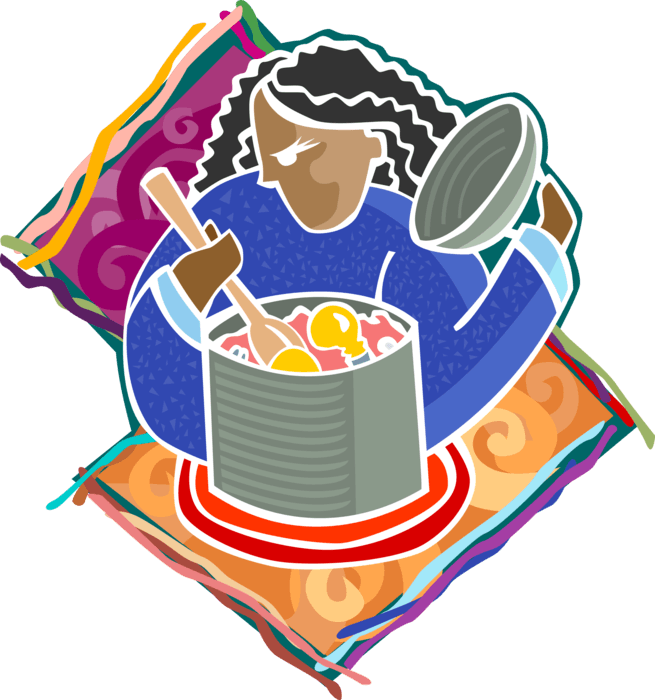 Vector Illustration Of Slow Cooker Crock Pot Cooking - Slow Cooker - Free Transparent PNG Clipart Images Download. - Transparent PNG Free Download | PNGio