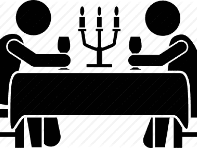 Dining Table Clipart Couple Dinner - Seduction - Free Transparent PNG Clipart Images Download. - Transparent PNG Free Download | PNGio