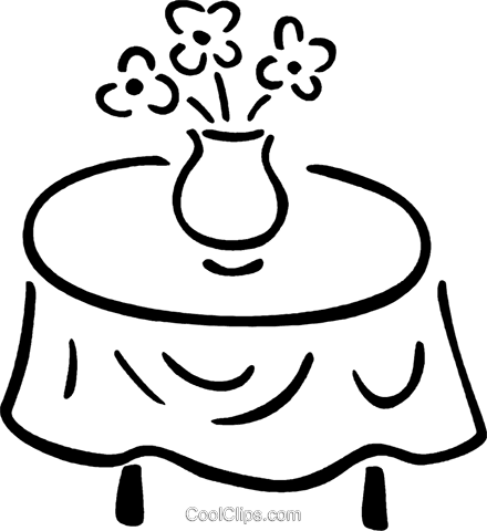 Dinner Table Royalty Free Vector Clip Art Illustration - Illustration - Free Transparent PNG Clipart Images Download. - Transparent PNG Free Download | PNGio