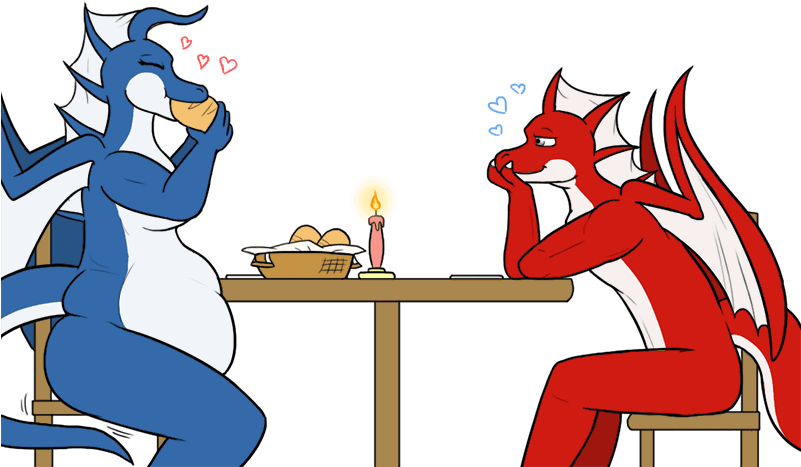 Dragons' Dinner Date - Dragons' Dinner Date - Free Transparent PNG Clipart Images Download. - Transparent PNG Free Download | PNGio