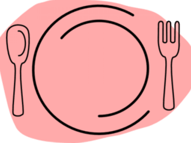 Dinner Plate Clipart Pink Spoon - Spoon And Fork - Free Transparent PNG Clipart Images Download. - Transparent PNG Free Download | PNGio