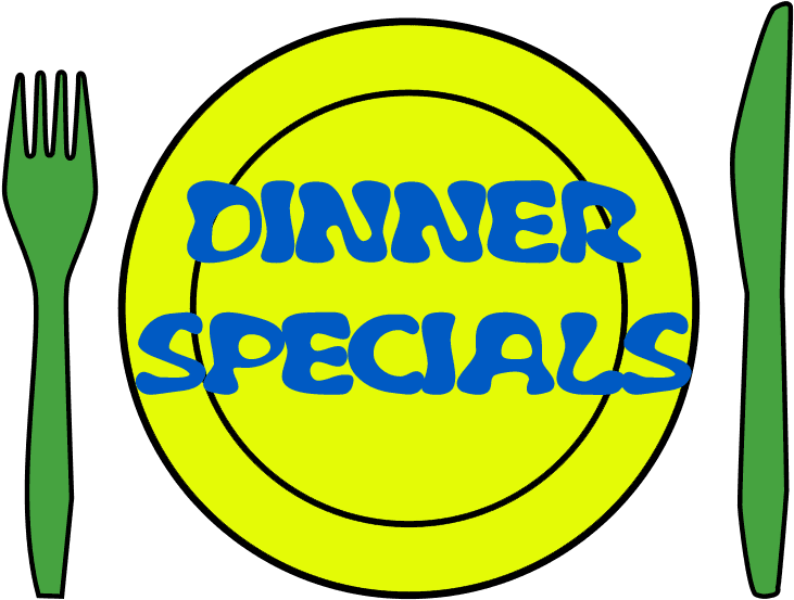 Dinner Specials Copy - All Year Round - Free Transparent PNG Clipart Images Download. - Transparent PNG Free Download | PNGio