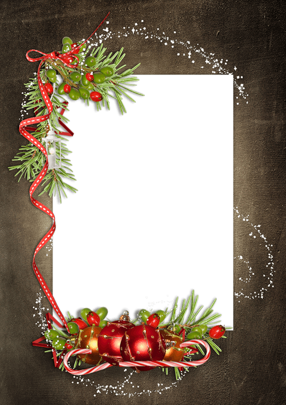 Cadres De Noel - Christmas Dinner Border Clipart Transparent PNG - 566x800 - Free Download on - Transparent PNG Free Download | PNGio