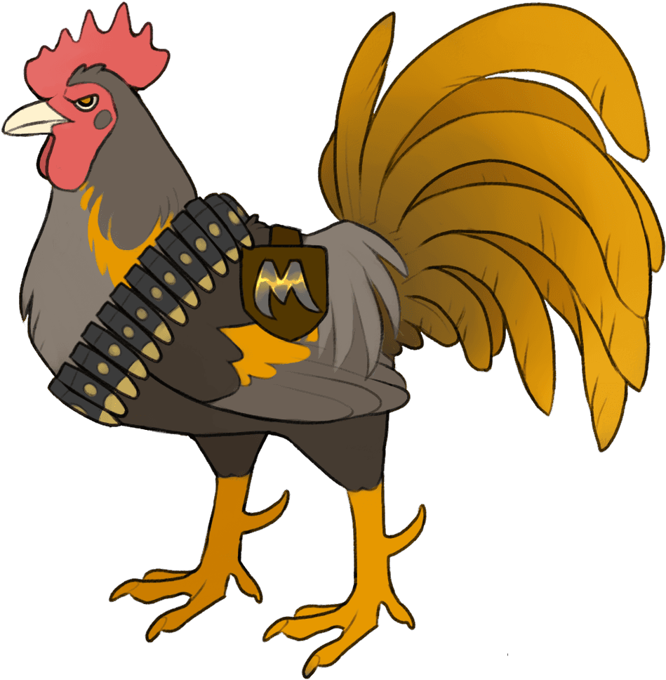 Designed A Chicken Character/logo For My Dad's Playerunknown's - Logo Chicken Dinner Pubg Transparent PNG - 1000x1000 - Free Download on - Transparent PNG Free Download | PNGio