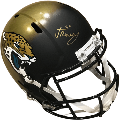 Jalen Ramsey Autographed Jacksonville Jaguars Deluxe - Jacksonville Jaguars 9" Dinner Plates 96ct Transparent PNG - 500x500 - Free Download on - Transparent PNG Free Download | PNGio